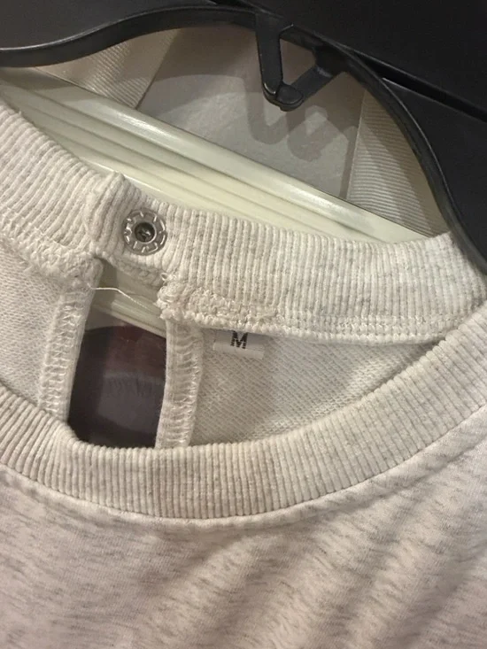 Sleeveless Drawstring Jumpsuit in Light Gray. Purchased off of Amazon. No tag. - Picture 3 of 3